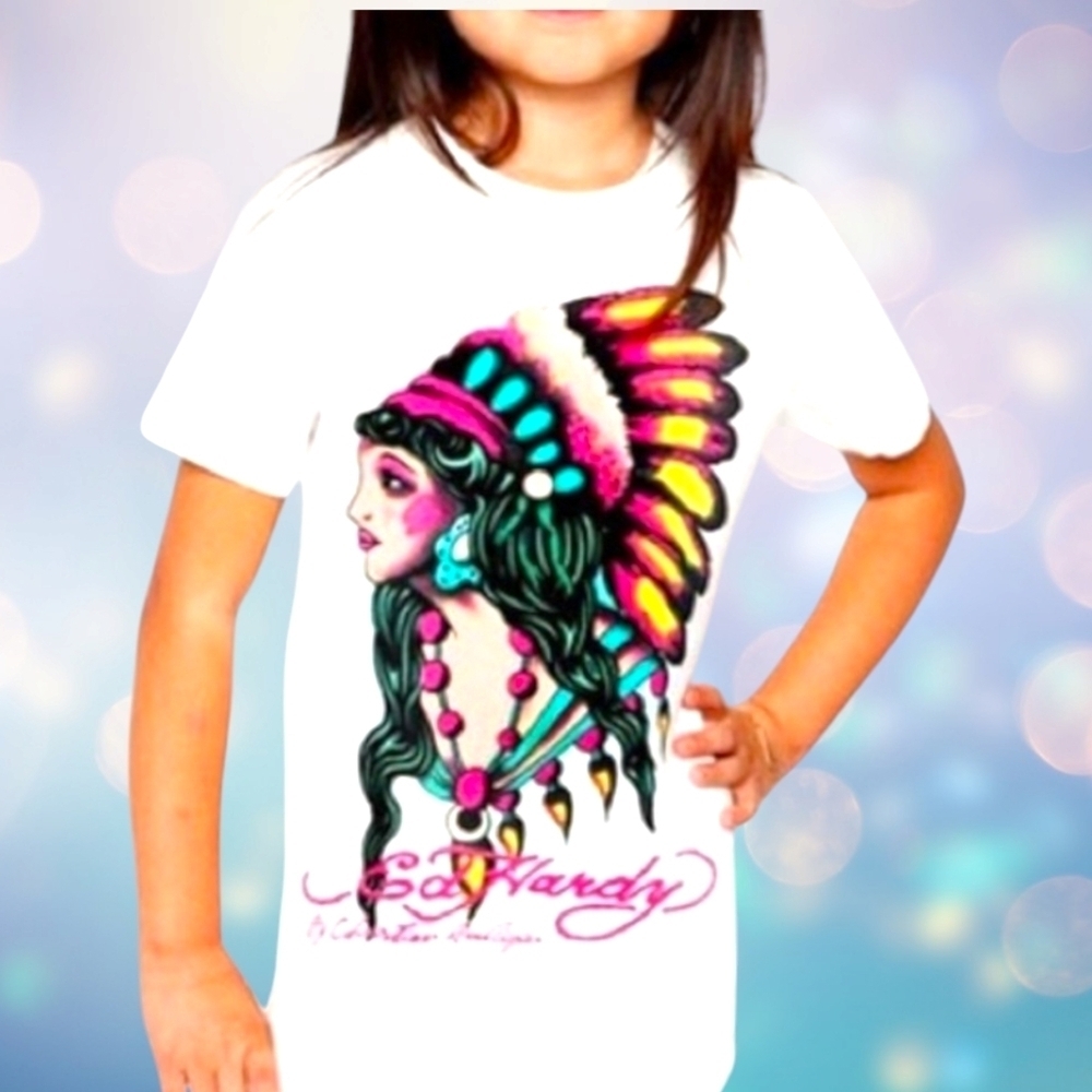 Ed Hardy NWT Kids Apparel Ed Hardy Indian Vintage Shirt